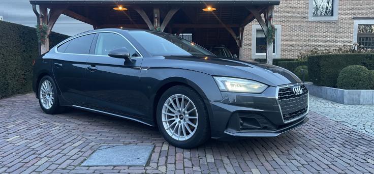 2dehands Audi  A5 Sportback 3,0 TDI- S-tropic- auto airco-Bluetooth-cruise controle-camera-Leder-Led verlichting-pdc v+a