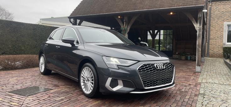 2dehands Audi  A3 1,0 TFSI S-tronic-bj2022-auto airco-Bluetooth-cruise control-DaB+ pdc v+a- rijstrook assistentie/verkeersborden herkenning-verwarmde zetels 