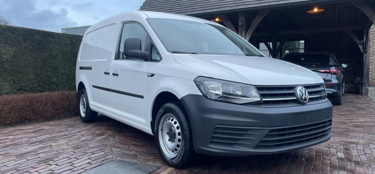 2dehands Volkswagen  Caddy Maxi 2,0 TDI- Airco-Bluetooth-Elektrische ruiten+elektrisch te verstellen buitenspiegels-tussenwand-laadvloer- 1 ste eigenaar 